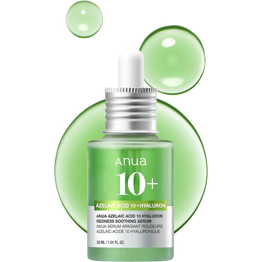 Anua Azelainsyre 10+ Hyaluron Rødhetsberoligende Serum 30ml
