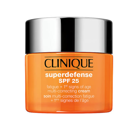 Clinique Superdefense SPF25 Crema Viso Multi-Correttiva Antifatica per Pelle Secca e Mista
